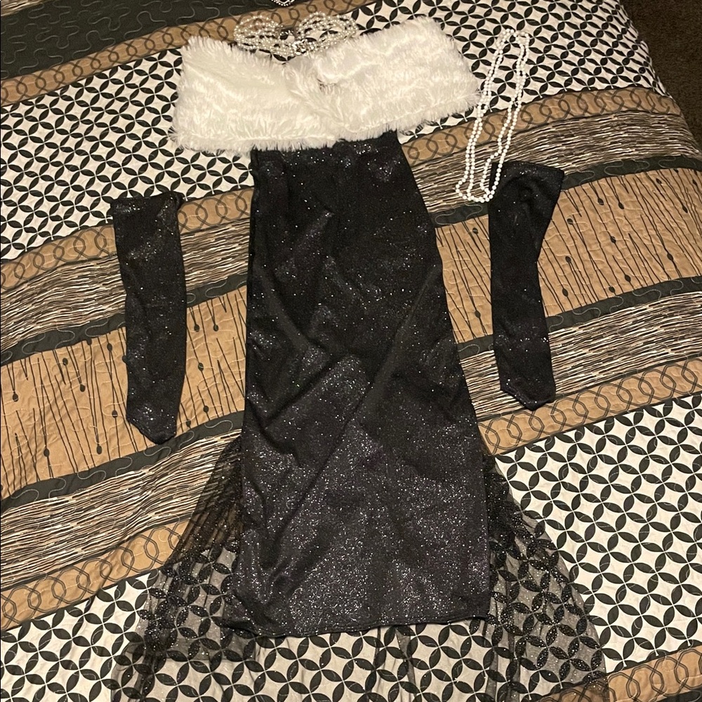 Girls Hollywood Diva costume 6-8